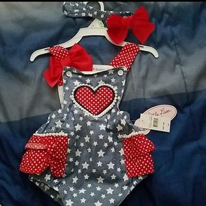 Romper w/ matching headband